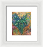 Blue Angel Vision - Framed Print