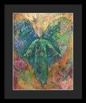 Blue Angel Vision - Framed Print