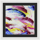 Glitter Clouds - Framed Print