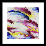 Glitter Clouds - Framed Print